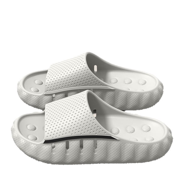 Willtoo Slippers for Women EVA Thick Platform Shower Slide Shoes, Soft Non‑Slip Massage Sandals, Quick‑Dry Open‑Toe Indoor Home Slides