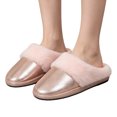 thumbnail image 1 of Willtoo Slippers for Women Fuzzy Warm Indoor House Shoes Plush Fluffy Winter Home Bedroom Slippers Faux Fur Cozy Closed Toe with Non Slip Sole, 1 of 5