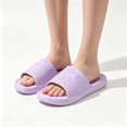 thumbnail image 1 of Willtoo Slippers for Women Summer Non Slip Sandals Lightweight Quick-Dry Shower Shoes Bathroom Pool Beach Travel Slides Open Toe House Slippers, 1 of 4