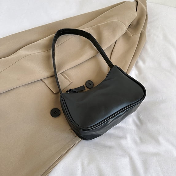Willtoo Small Underarm Purse Clutch Purse With Zipper Closure PU Leather Crossbody Bag Cute Hobo Tote Handbag Fashion Travel Pouch