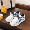 thumbnail image 1 of Willtoo Sneakers For Women Breathable Mesh Lace Up Color Block Lightweight Walking Shoes Non Slip Soft Sole Round Toe Fashion Casual Trainers, 1 of 4
