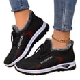 thumbnail image 1 of Willtoo Snow Boots for Women Winter Warm Sheepskin-lined Waterproof Non Slip Orthopedic Shoes Ankle Sneakers with Arch Support Outdoor Slip on Barefoot Shoes Lightweight, 1 of 7