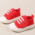 thumbnail image 1 of Willtoo Toddler Shoes Boys & Girls - Comfortable Tennis Walking Sneakers with Adjustable Hook and Loops Athletic Running Non Slip Casual Canvas Shoe, 1 of 4