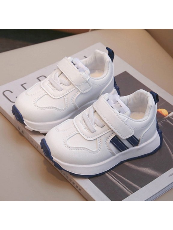 Toddler Walking Shoes Lightweight Mesh Breathable Comfortable Sneakers Hook-Loop Non-slip Easy to Put on and Take off First Walkers Outdoor Shoes