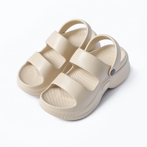 Willtoo Water Sandals for Womens, Orthotic Slides Fashion Flat Summer Sandals With Comfortable Arch Support