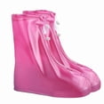 thumbnail image 1 of Willtoo Waterproof Shoes Cover, Rain Boot Shoe Covers, Reusable Women Men PVC Rubber Sole Overshoes Galoshes Protectors for Cycling Camping Travel, 1 of 4