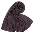 thumbnail image 1 of Willtoo Woman Soft Scarf Shawl Plain Cotton Jersey Scarves Turban Women Long Shawls Heads Wrap Headsband, 1 of 3