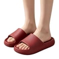 thumbnail image 1 of Willtoo Women Cloud Slide Sandals Thick Platform Non‑Slip Open Toe Shower Slippers Soft Comfort Indoor Outdoor House Slides Lightweight Bedroom Bathroom Beach Slippers, 1 of 5
