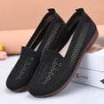 thumbnail image 1 of Willtoo Women Orthopedic Shoes Mesh Breathable Walking Shoes Knitting Non Slip Flat Loafers Sneakers Lightweight Slip On Flats, 1 of 5