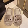 thumbnail image 1 of Willtoo Women Winter Warm Thick Cotton Slippers with Heart Design Cozy House Plush Fuzzy Indoor Shoes, 1 of 3