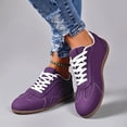 thumbnail image 1 of Willtoo Women's Fashion Trainers Sneakers Comfortable Walking Shoes Casual Lace-Up Non Slip Sneakers, 1 of 4
