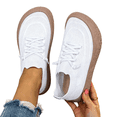 thumbnail image 1 of Willtoo Women's Knit Mesh Sneakers Breathable Wide Toe Box Lace-Up Walking Shoes Non Slip Lightweight Casual Footwear, 1 of 5