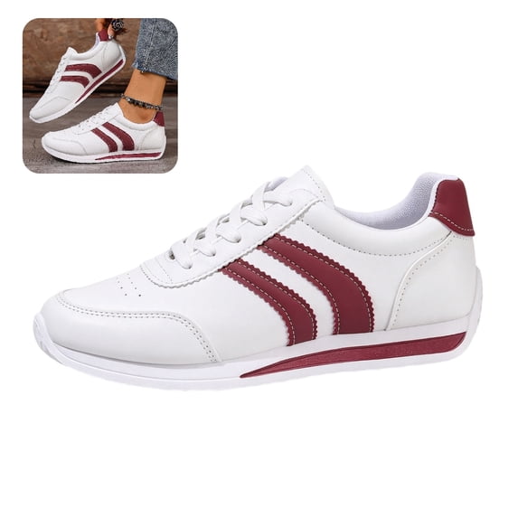 Willtoo Women's Lace-Up Tennic Sneakers Fashion Sneakers Casual Mesh Lace Up Walking Sports Shoes