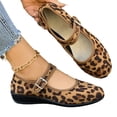 thumbnail image 1 of Willtoo Women's Mary Jane Flats with Strap,Round Toe Mesh Fabric Ballet Flat Shoes Shallow Toe Elegant Solid Color Casual Shoes, 1 of 6