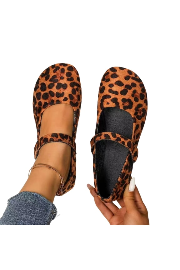 Women's Mary Jane Shoes Casual Fashion Walking Yoga Drop Sole Lightweight Breathable House Shoes Summer Beach
