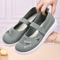 thumbnail image 1 of Willtoo Women’s Mary Jane Walking Shoes Breathable Mesh Casual Slip On Shoes Wide Width Comfort Shoes Lightweight Non Slip Work Orthopedic Shoes for Women, 1 of 4