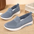 thumbnail image 1 of Willtoo Women's Mesh-Comfortable Athletic Walking Orthopedic Shoes Slip On Casual Sneakers, 1 of 6