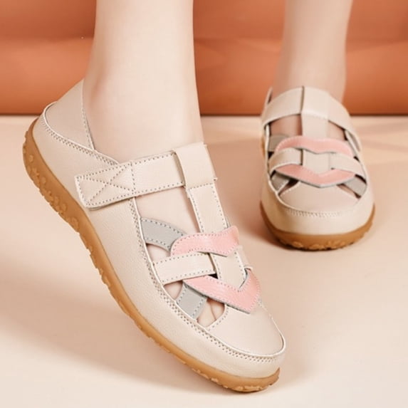 Willtoo Women's Orthopedic Sandals Closed Toe Comfortable Softsole Ankle Strap Gladiator Beach Casual Shoes