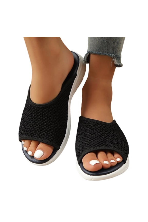 Women's Orthopedic Sandals Wide Width Wedge Casual Summer Sandals Flats Comfortable Orthopedic Slipper