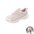 thumbnail image 1 of Willtoo Women's Outdoor Hiking Sneakers, Quick‑Lace Up Mesh Breathable Walking Shoes, Non‑Slip Rugged Sole Butterfly Pattern Accent Casual Sneakers, 1 of 6
