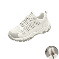 thumbnail image 1 of Willtoo Women's Outdoor Hiking Sneakers, Quick‑Lace Up Mesh Breathable Walking Shoes, Non‑Slip Rugged Sole Butterfly Pattern Accent Casual Sneakers, 1 of 6