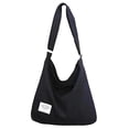 thumbnail image 1 of Willtoo Women's Retro Large Size Canvas Shoulder Bag Hobo Crossbody Handbag Casual Tote, 1 of 4