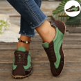 thumbnail image 1 of Willtoo Women's Retro Sneakers Round Toe Lace-Up Low-Top Casual Shoes Faux Suede Non Slip Sole Fashion Walking Tennis Shoes, 1 of 6