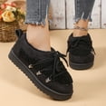 thumbnail image 1 of Willtoo Women's Winter Snow Boots Comfort Plush Warm Sneakers Indoor/Outdoor Anti-Slip Leisure Short Boot Thick Bottom Loafers, 1 of 5