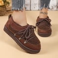 thumbnail image 1 of Willtoo Women's Winter Snow Boots Comfort Plush Warm Sneakers Indoor/Outdoor Anti-Slip Leisure Short Boot Thick Bottom Loafers, 1 of 5