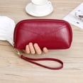 thumbnail image 1 of Willtoo Women's Wristlet Clutch Women's Leather Clutch Bag Phone Bag for Shopping, Holiday, 1 of 3