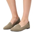 thumbnail image 1 of Willtoo Womens Ballet Flats 2026 Pointed Toe Slip-On Dressy Flat Shoes Casual Lightweight Comfortable Business Work Loafer Shoes, 1 of 5