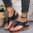 thumbnail image 1 of Willtoo Womens Orthopedic Sandals Arch Support Summer Flat Sandals Lightweight Non Slip Slip on Work Shoes Comfort 2026 New Orthopedic Shoes, 1 of 5