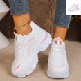 thumbnail image 1 of Willtoo Womens Orthopedic Shoes Chunky Lace Up Casual Sneakers Round Toe Orthopedic Platform Shoes Nop Slip Trendy Athletic Footwear, 1 of 6