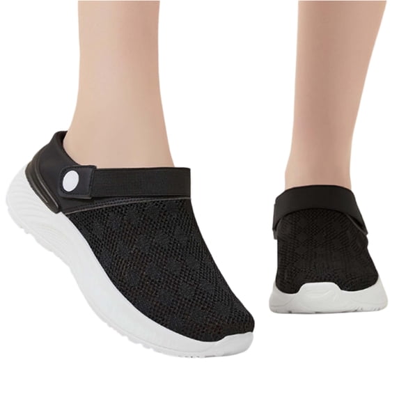 Willtoo Womens Orthopedic Sports Slip On Walking Sneakers Closed Toe Wide Width Sandals Dressy Summer Mules 2026