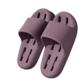 thumbnail image 1 of Willtoo Womens Shower Shoes Open Toe Non Slip Slides Cozy Hollow Drain Slip on Sandals Lightweight Indoor Slippers, 1 of 3