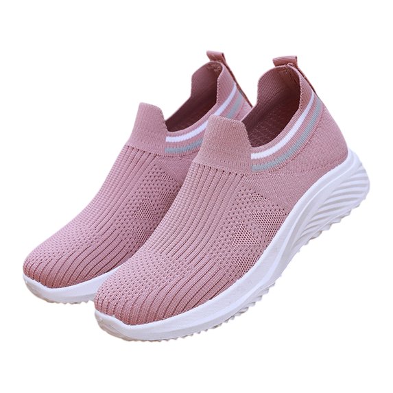 Willtoo Womens Trainers Running Walking Shoes Tennis Sport Sneakers Casual Fashion Flats Ladies Lightweight Gym Athletic Fitness Jogging Mesh Slip On Shoes
