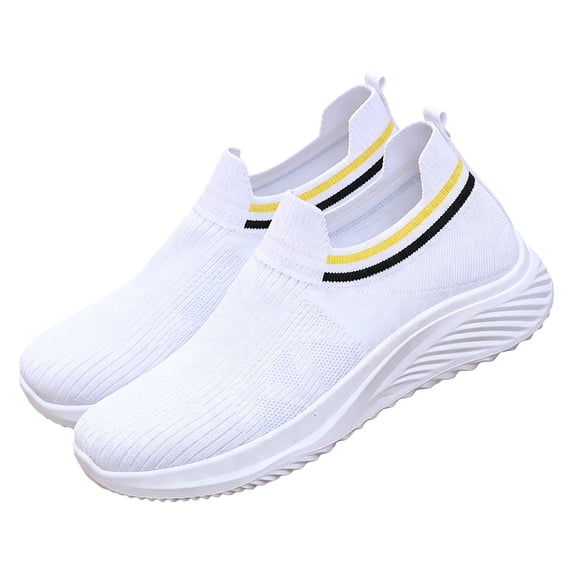 Willtoo Womens Trainers Running Walking Shoes Tennis Sport Sneakers Casual Fashion Flats Ladies Lightweight Gym Athletic Fitness Jogging Mesh Slip On Shoes