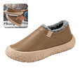 thumbnail image 1 of Willtoo Womens Winter Slip On Ankle Shoes Warm Lined Waterproof Casual Snow Shoes Non Slip Chunky Sole Comfort Walking Shoes for Daily Outdoor, 1 of 6