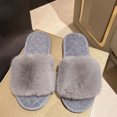 thumbnail image 1 of Willtoo Womens Winter Warm Slippers Cozy House Plush Fuzzy Indoor Shoes with Memory Foam Soft Anti-Slip Sole, 1 of 3