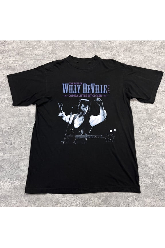 Willy DeVille Just Your Friends Live Unisex Shirt New Tee BL2.599