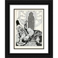 thumbnail image 1 of Willy Pogany 15x18 Black Ornate Wood Framed Double Matted Museum Art Print Titled - Forty-Four Turkish Fairy Tales Pl 42 (1913), 1 of 5