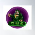 thumbnail image 1 of Willy'S Wonderland: Gus Green Gorilla Animatronic Plush Logo Poster Wall Art, Modern Wall Decor For Living Room Bedroom, 12x18 UNFRAMED, 1 of 2