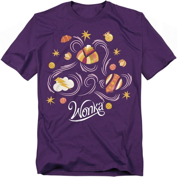 Willy Wonka And The Chocolate Factory T-Shirt Candy Unisex Graphic Tee For Men & Women