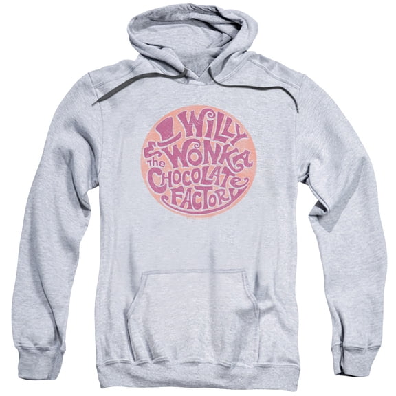 Willy Wonka And The Chocolate Factory - Circle Logo - Pull-Over Hoodie - Small