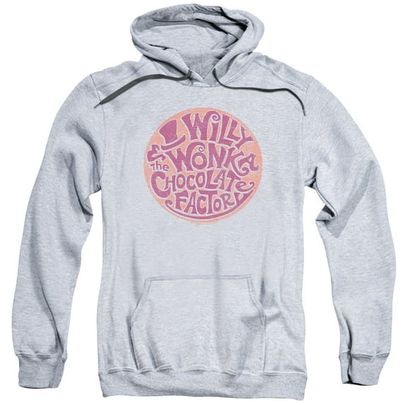 Willy Wonka And The Chocolate Factory - Circle Logo - Pull-Over Hoodie - Small