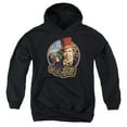 thumbnail image 1 of Willy Wonka And The Chocolate Factory Contestants Kids Pull-Over Hoodie (Small) for Youth Boys and Girls, Black, 1 of 5