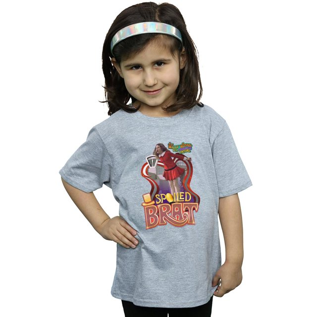 Willy Wonka And The Chocolate Factory Girls Spoiled Brat Cotton T-Shirt ...