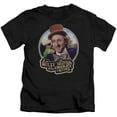 thumbnail image 1 of Willy Wonka And The Chocolate Factory Boys' Its Scrumdiddlyumptious Childrens T-shirt Black, 1 of 2