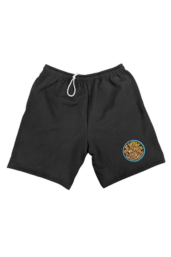 Willy Wonka And The Chocolate Factory Logo Mens Sweat Shorts