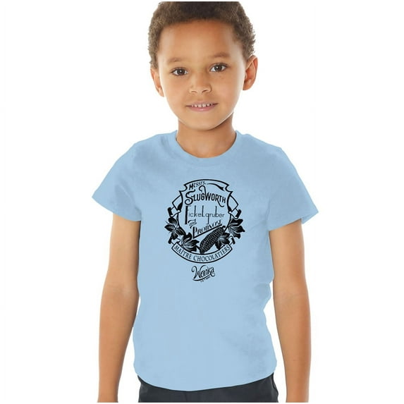 Willy Wonka And The Chocolate Factory Master Chocolatiers Kids T Shirt for Youth Toddler Boys and Girls